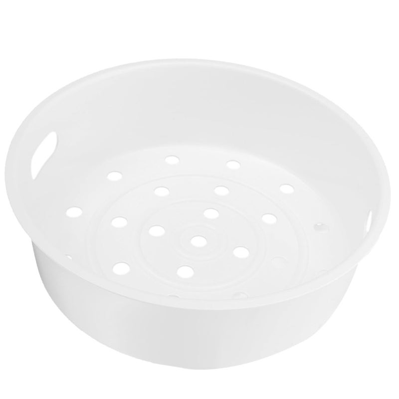 3L Plastic Vegetable Steamer Basket With Handle For Rice Cooker Dim Sum Cooking - Image 2