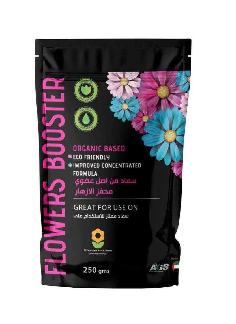 AGS AGS Organic Granular Flower Booster – 250g | Natural Plant-Based Fertilizer for Enhanced Bloom & Healthy Flowering  - Image 1
