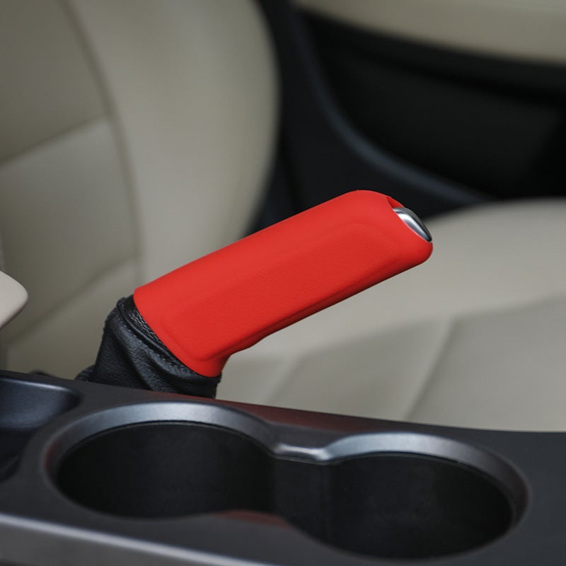 Car Gear Cover Silicone Universal Handbrake Cover Suitable For Ford Gear Cover Non-Slip Wear-Resistant Gear Lever Handle Cover Spot - Image 5