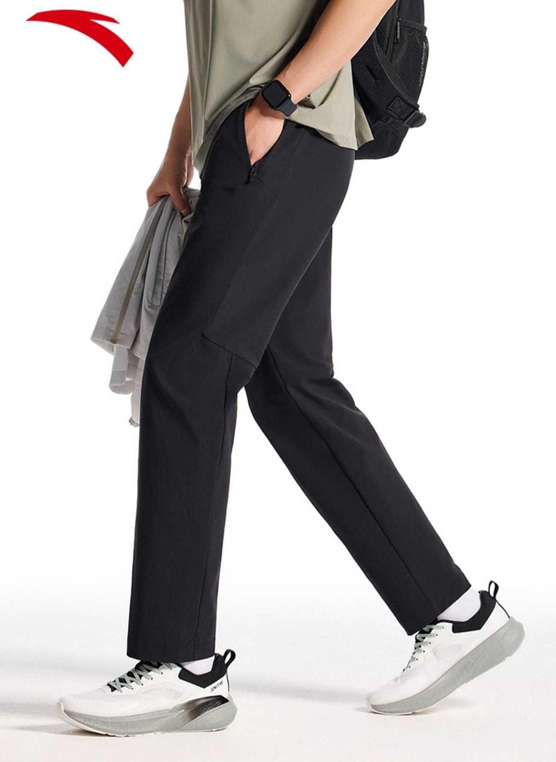 انتا سراويل رياضية منسوجة مريحة بقصة ضيقة للتدريب والتنقل - Image 3