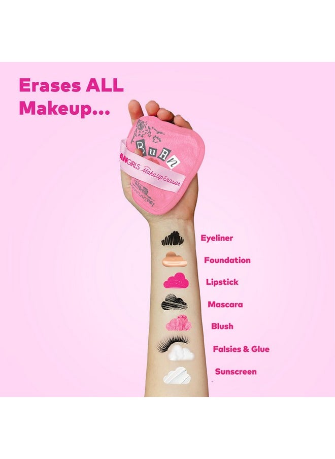 Makeup Eraser Makeup Eraser, 7-Day Set, Erase All Makeup With Just Water, Including Waterproof Mascara, Eyeliner, Foundation, Lipstick, Sunscreen, And More! Mean Girls, 7Ct.  - Image 4