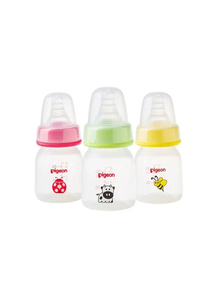 pigeon Decorated Baby Bottles - 50x3 ml - Image 2
