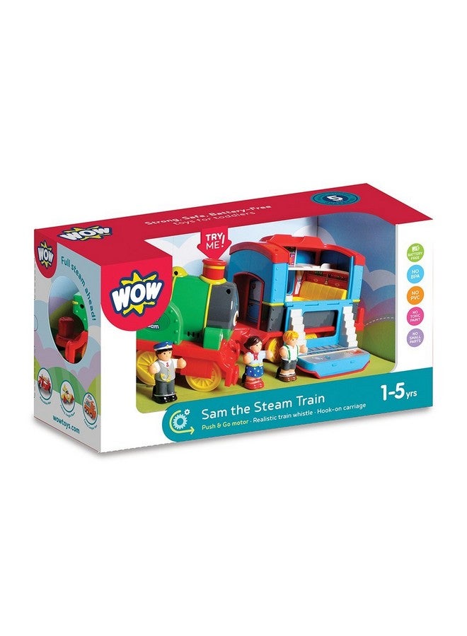 WOW Sam the Steam Train (5 Piece Play Set) - Image 3