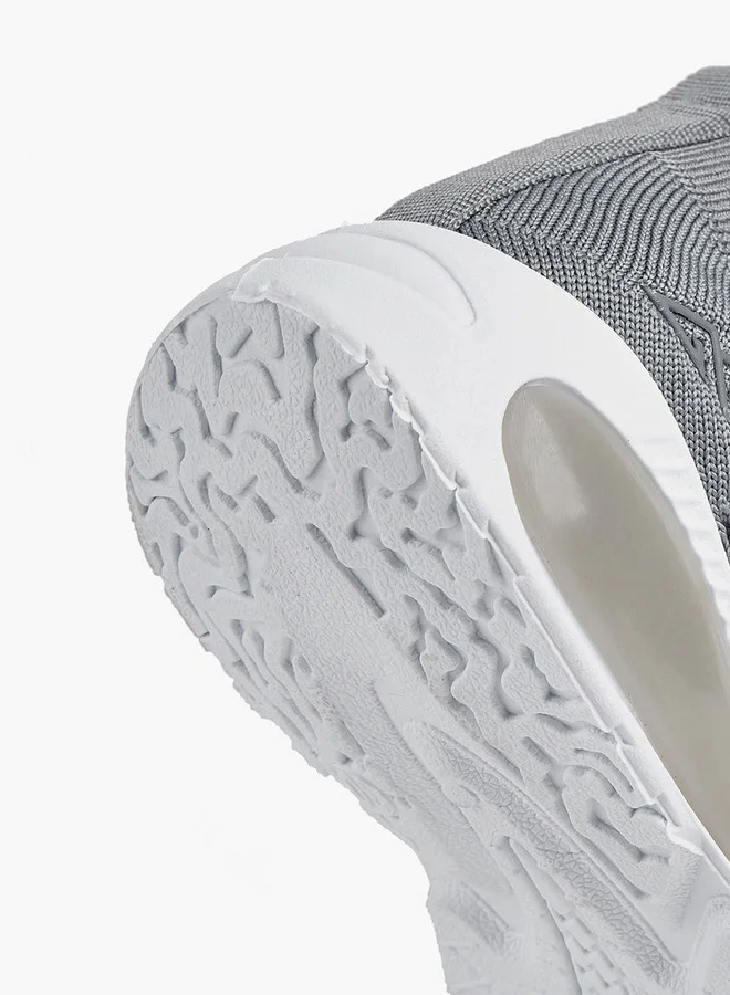 Oaklan by Shoexpress Textured Slip-On Sports Shoes with Pull Tab
