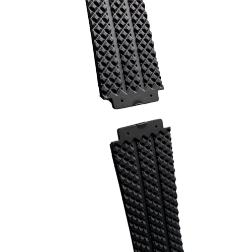 HiCycle2 Rubber Watch Band Strap Replacement For Hublot Fusion 44-45 H Big Bang Black 24mm 25mm + H Style Screwdriver (25 * 19 * 22mm) - Image 5