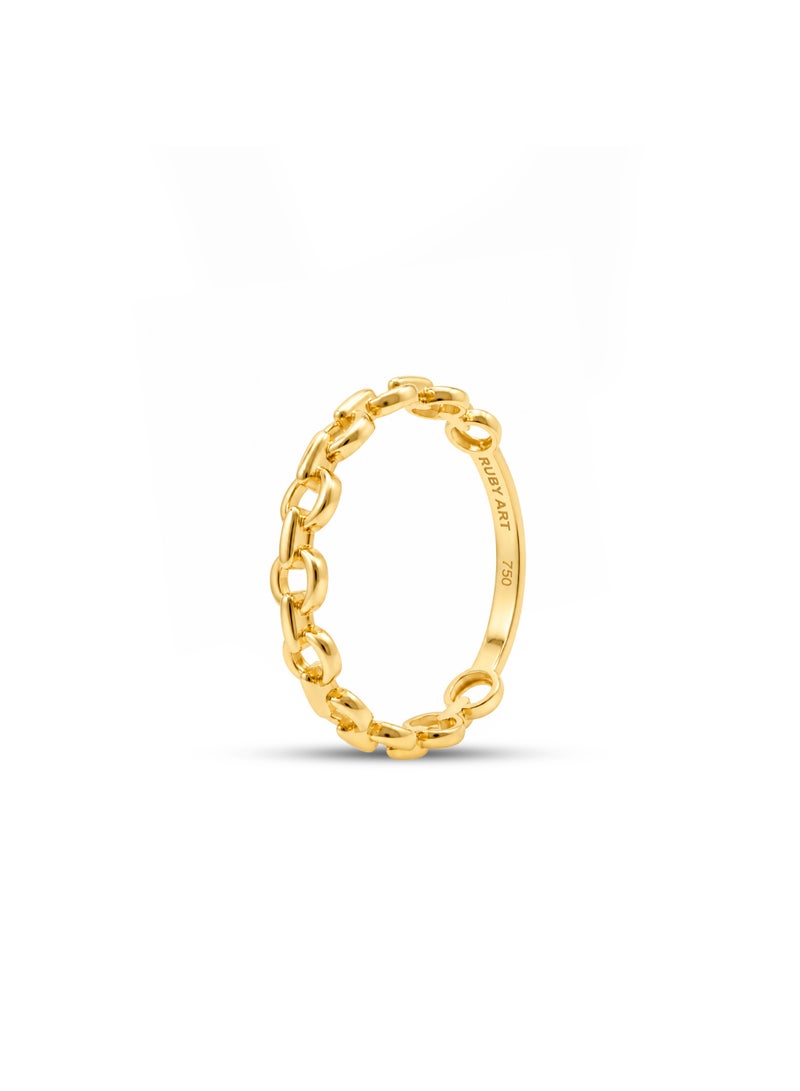Ruby Art Gold 18K Pure Gold Women’s Ring - Premium Finish & Elegant Style - 1.27 Gram - Image 1