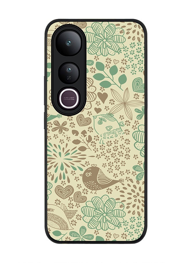 Stylizedd For vivo V50 Lite Case,Slim fit Camera Protection, Shockproof Thin Phone cover  - Cozy Garden