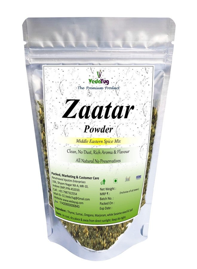 VY VedaYug Zaatar Powder | Middle Eastern Zatar Powder | Mediterranean Spice, 200g|Lebanese Zataar Seasoning for Shawarma Masala - Image 1