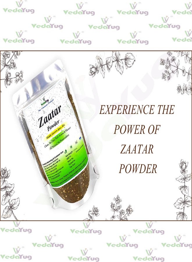 VY VedaYug Zaatar Powder | Middle Eastern Zatar Powder | Mediterranean Spice, 200g|Lebanese Zataar Seasoning for Shawarma Masala - Image 5