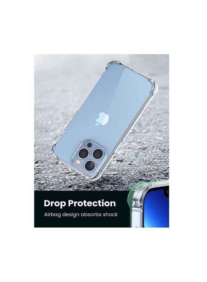 غطاء حماية من مادة TPU لهاتف آيفون 13 برو ماكس شفاف - Image 4