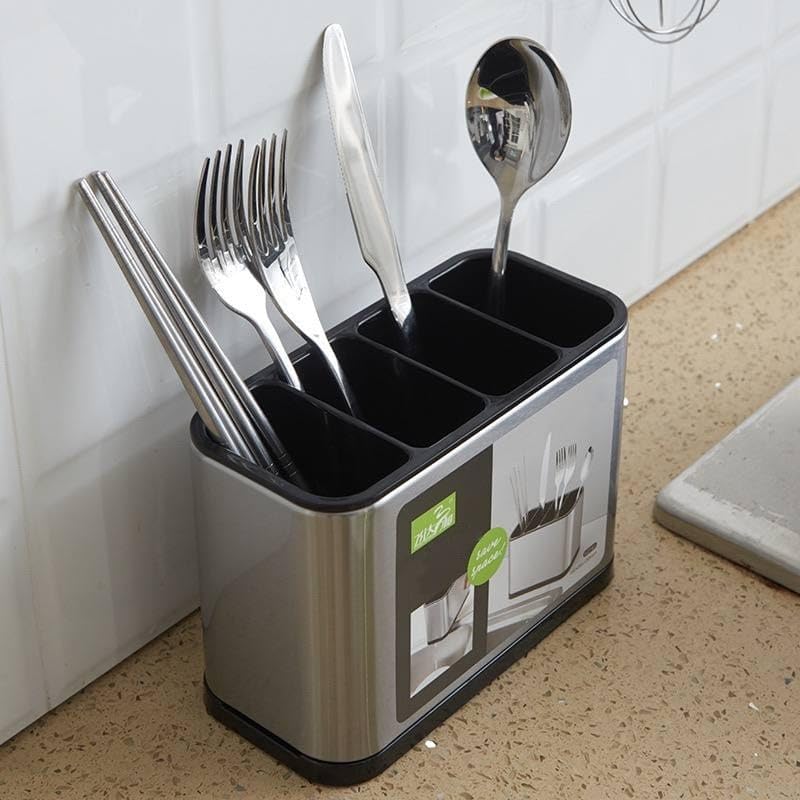 Kitchen Sink Utensil Holder Practical Drying Rack Spoon Fork Knife Organizer C - Image 4