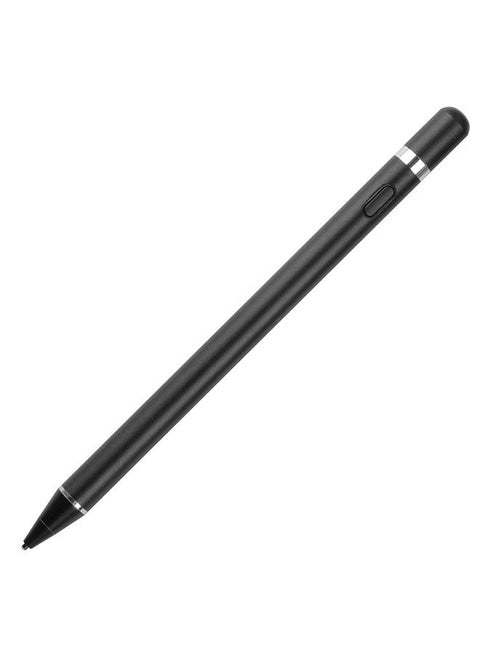 Universal Stylus Pen Elastic Pure Copper Tip Auto Power Off Compatible with iOS/Android/Windows Capacitive Touchscreens, Black