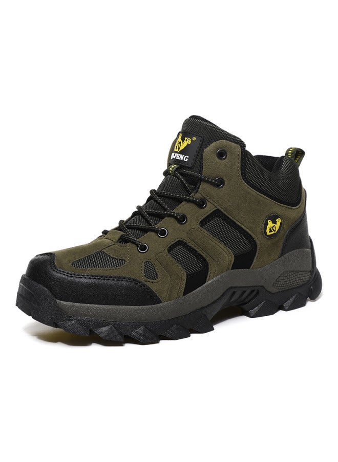 Of Large Size Outdoor High-top  Shoes For Men, Work Shoes,  Shoes, Non-slip And Wear-resistant  Shoes