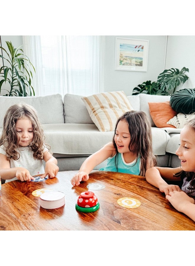 blue orange Ring It Mushroom Edition - Tap A Bell’O Card Game | Speed Matching Fun| Kids, Adults, Family Game Nights, Parties, Gifts, Board Games | for Ages 5+ | by Blue Orange Games  - Image 3