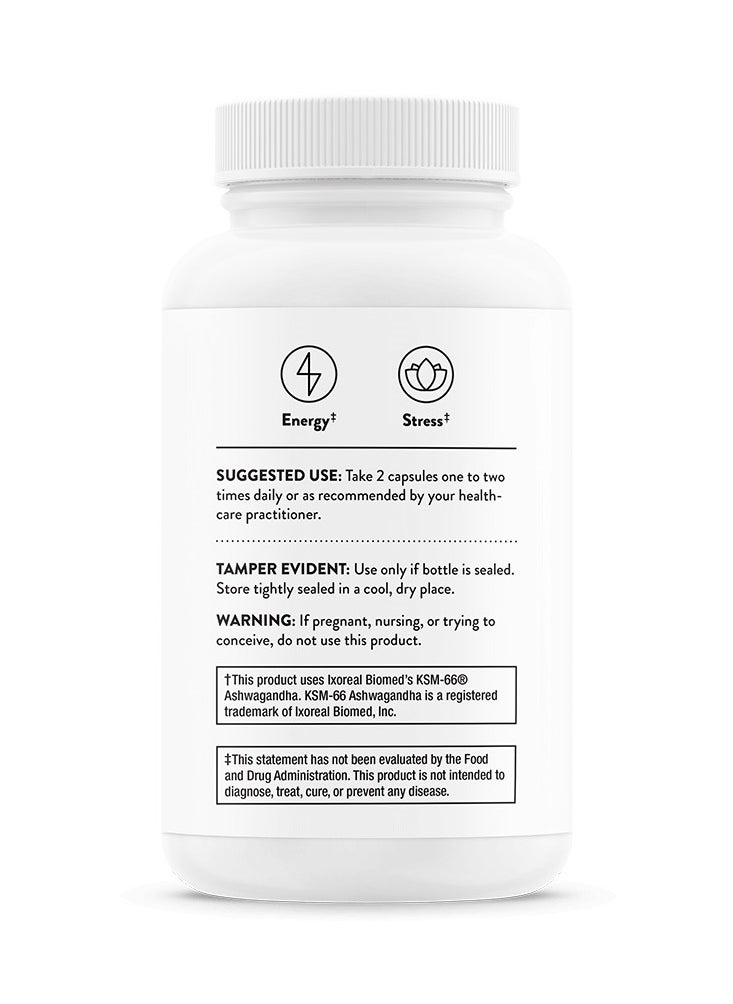 Thorne - Stress Balanace Dietary Supplement 60 Capsules - Image 1