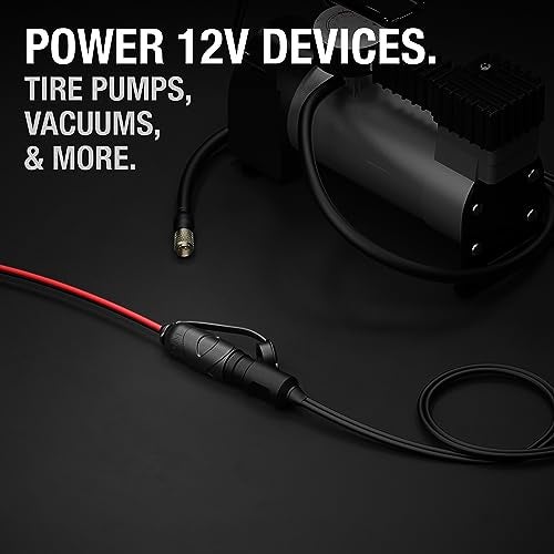 NOCO محول NOCO GC018 15A 14AWG 12V، قابس ثقيل، ومأخذ أنثوي مع أطراف عينية - Image 3