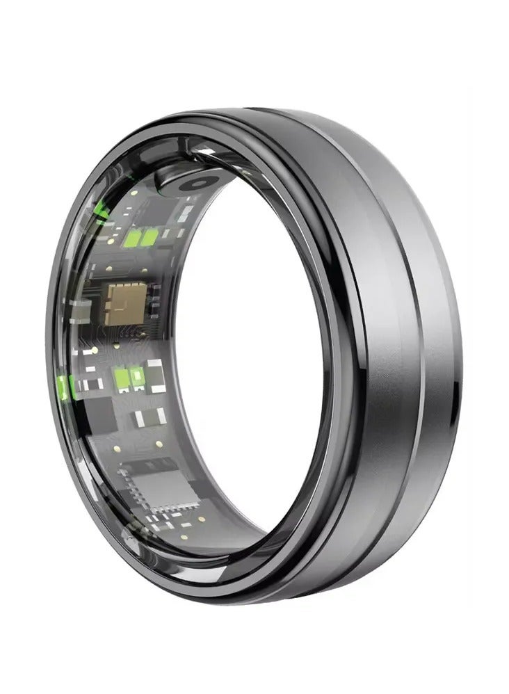 Smart Ring Health Observer with Wireless Charging Case / Size 9-18.9mm  / Remote Snap / Sleep Monitoring / Heart Rate Steps  Distance / Stainless Steel Material / Dust Proof / Up to 7 Days Working T - Image 2