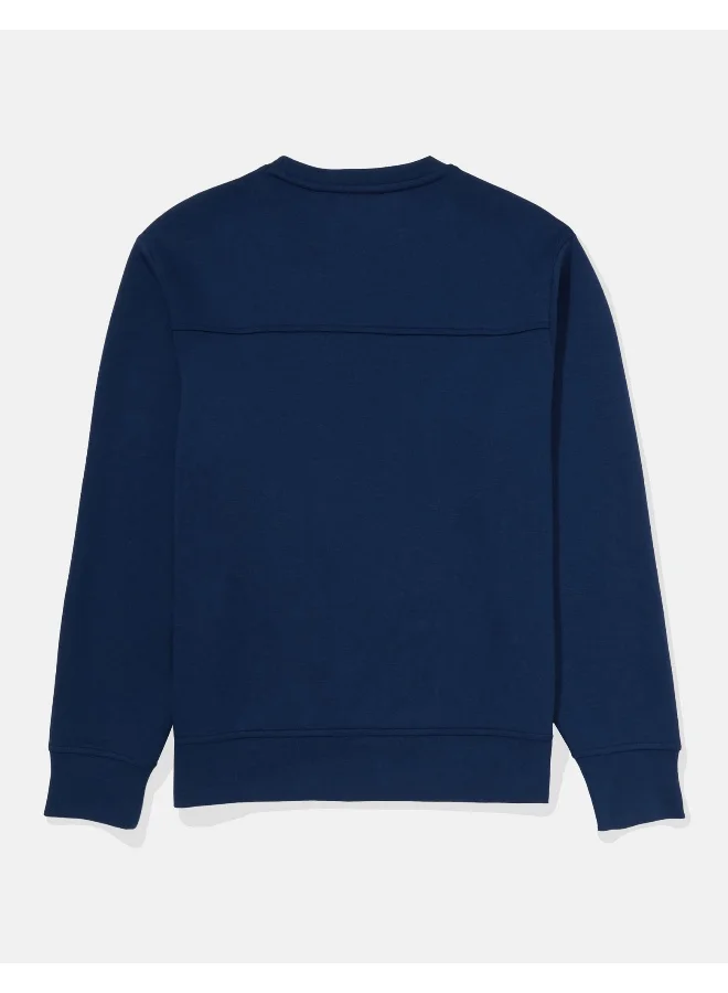 امريكان ايجل AE 24/7 Good Vibes Crew Neck Sweatshirt