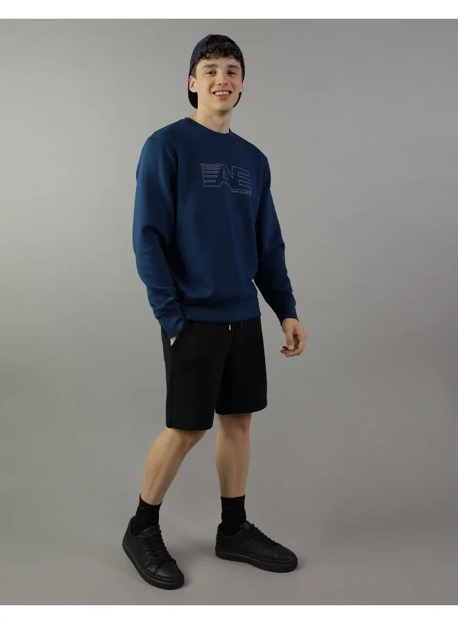 امريكان ايجل AE 24/7 Good Vibes Crew Neck Sweatshirt