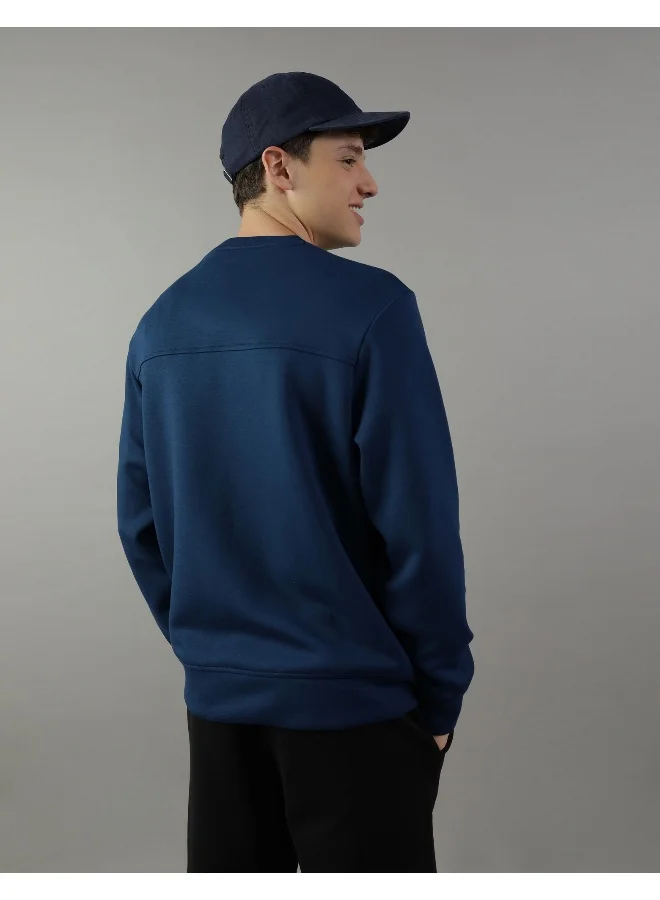 امريكان ايجل AE 24/7 Good Vibes Crew Neck Sweatshirt