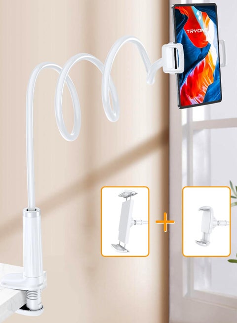 360° Rotating Tablet Phone Holder Spiral Base Lazy Stand Mobile Phone Tablet Bedside Stand Bed Lazy Stand