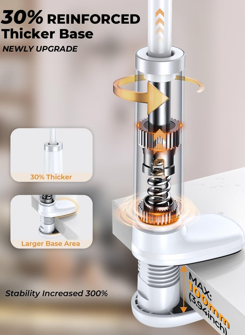 360° Rotating Tablet Phone Holder Spiral Base Lazy Stand Mobile Phone Tablet Bedside Stand Bed Lazy Stand
