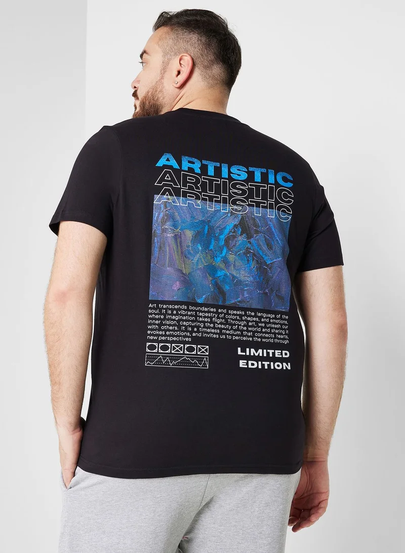 Seventy Five Plus Size Graphic T Shirt