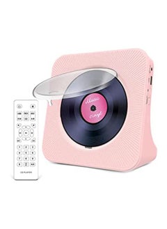 Portable CD Player with Bluetooth: 4000mAh Rechargeable Kpop Music Player with HiFi Speaker,Remote Control,LCD Display,Sleep Timer,Headphone Jack, Supports CD/Bluetooth/FM Radio/U-Disk/AUX