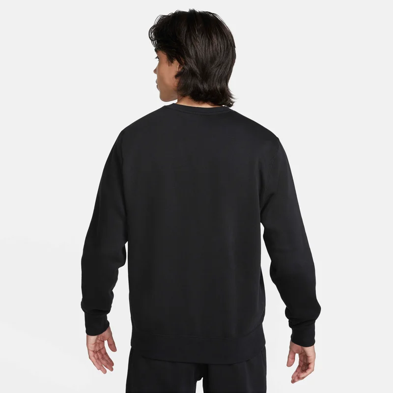Nike Men's Club Fleece Long-Sleeve Sweatshirt