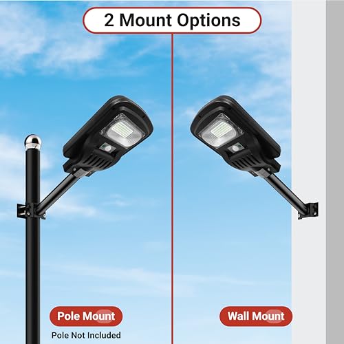 Epyz Black Mounting Pole Pick Arm for Solar Street Light Aluminum Alloy Light Mounting Bracket [ Small Size, 15Inch ] - Image 2
