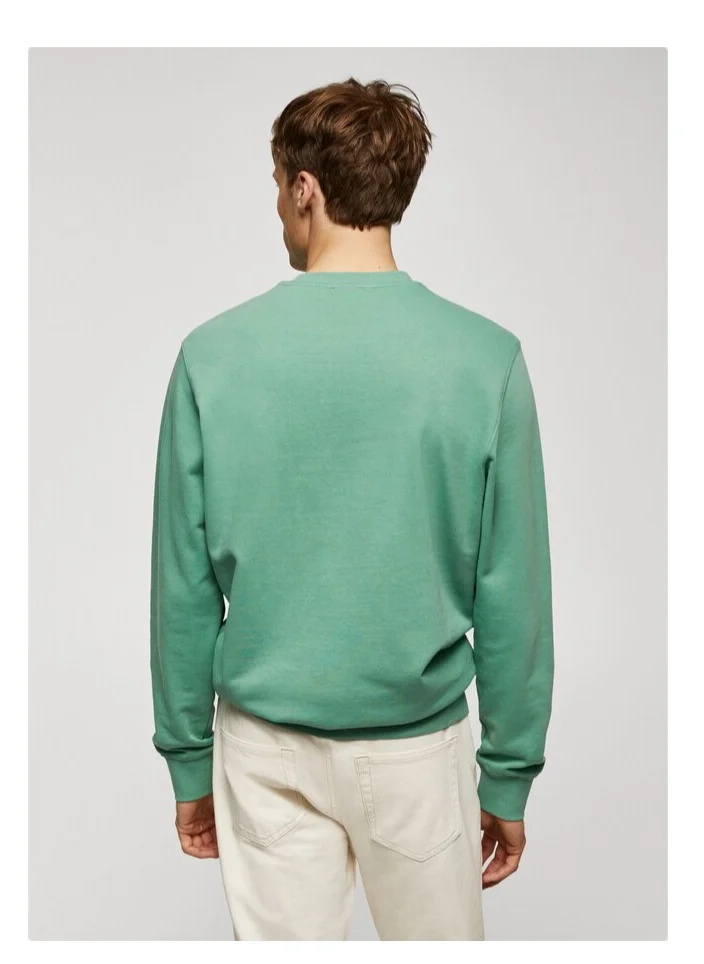 Mango Man Essential Nole Crew Neck Sweatshirt