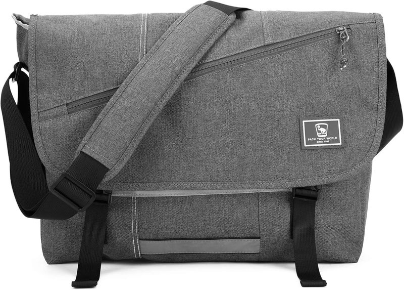 OIWAS Shoulder Bags Men's Large Messenger Bag for 14 15.6 Inch Laptop Men Messenger Bag Women's Work Bag Laptop Bag Briefcase Business Office Uni Travel Everyday - Image 1