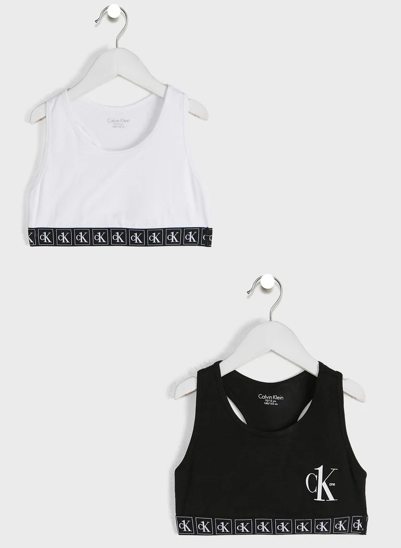 CALVIN KLEIN Youth 2 Pack Assorted Top