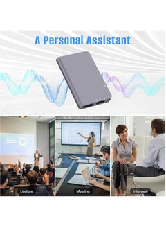 Boyi 64GB Magnetic Digital Voice Recorder - 760Hrs Recording Storage Voice Activated Recorder, Audio Recorder with Playback for Lectures Meetings, Noise Reduction Rechargeable  - Image 5