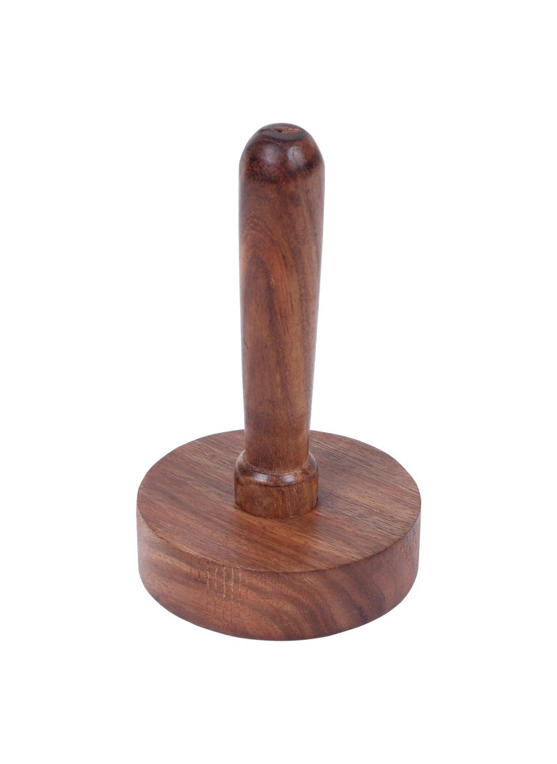 WHOLELIFEOBJECTS Wooden Potato Masher With Handle  Bean Meat Garlic Smasher and Crusher  Smooth Ricer Presser for Potatoes 