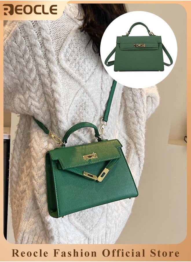 REOCLE - Women's Handbags Crossbody Bags Top Handle Satchel with Detachable Strap Luxury Tote Work Bag PU Fashion Designer Handbags Purses - Image 1