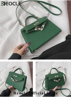 REOCLE Women's Handbags Crossbody Bags Top Handle Satchel with Detachable Strap Luxury Tote Work Bag PU Fashion Designer Handbags Purses  - Image 5