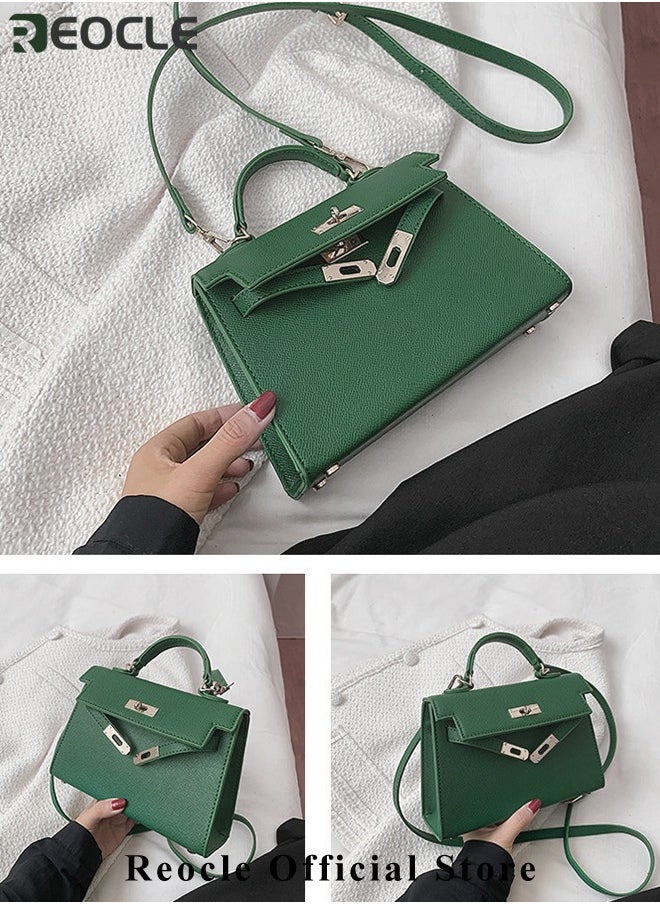 REOCLE - Women's Handbags Crossbody Bags Top Handle Satchel with Detachable Strap Luxury Tote Work Bag PU Fashion Designer Handbags Purses - Image 1