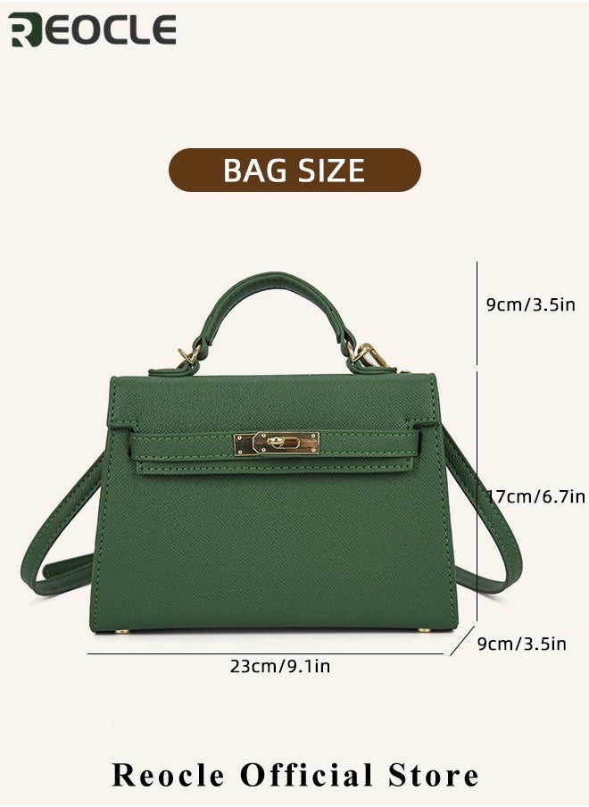 REOCLE - Women's Handbags Crossbody Bags Top Handle Satchel with Detachable Strap Luxury Tote Work Bag PU Fashion Designer Handbags Purses - Image 1