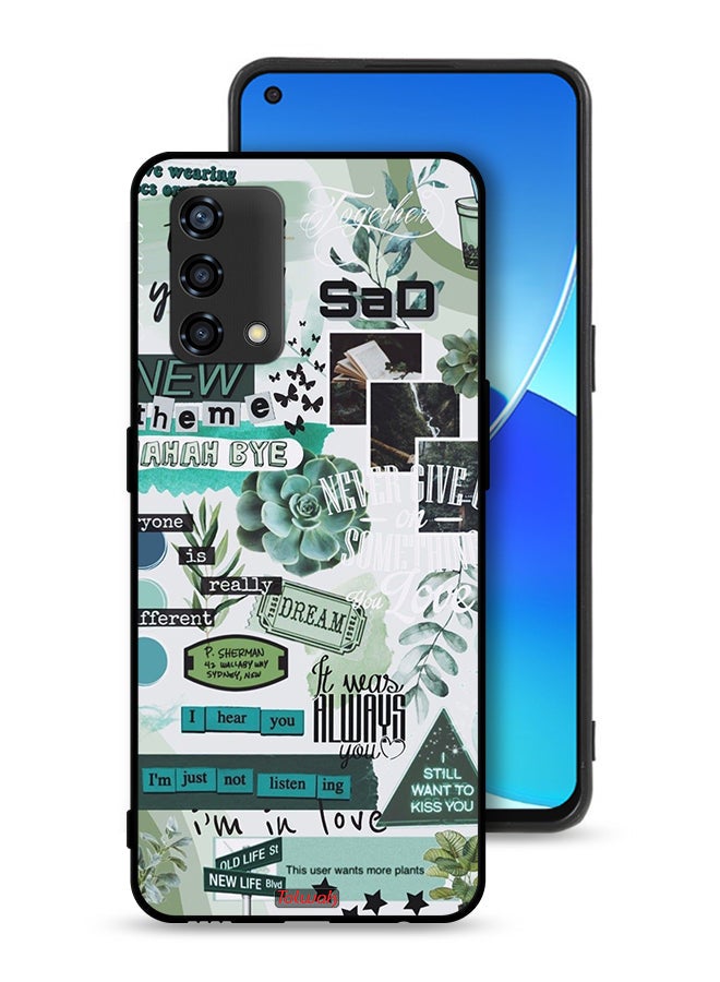 Tolwak Oppo A95 4G Protective Case Cover New Themes - Image 1
