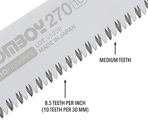 Silky GomBoy Professional Folding Saw 270mm Medium Teeth (121-27) - Image 5