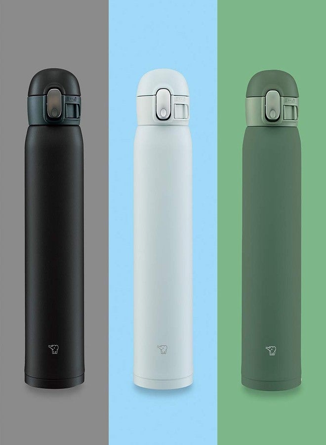 Zojirushi SM-WA60-HL One-Touch Stainless Steel Mug, Seamless, 2.3 gal (0.60 L), Ice Gray - Image 2