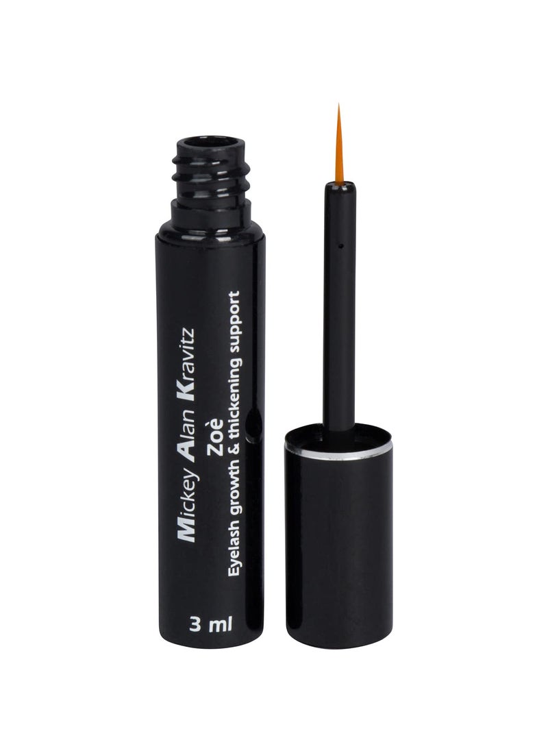 MAK Hair Products from Mickey Alan Kravitz - Zoe Eyelash Growth  Thickening Serum advanced formula to enhance thicken and give growth support with Redensyl Capixyl MP17 and Widelash from Sederma 3ml - Image 1