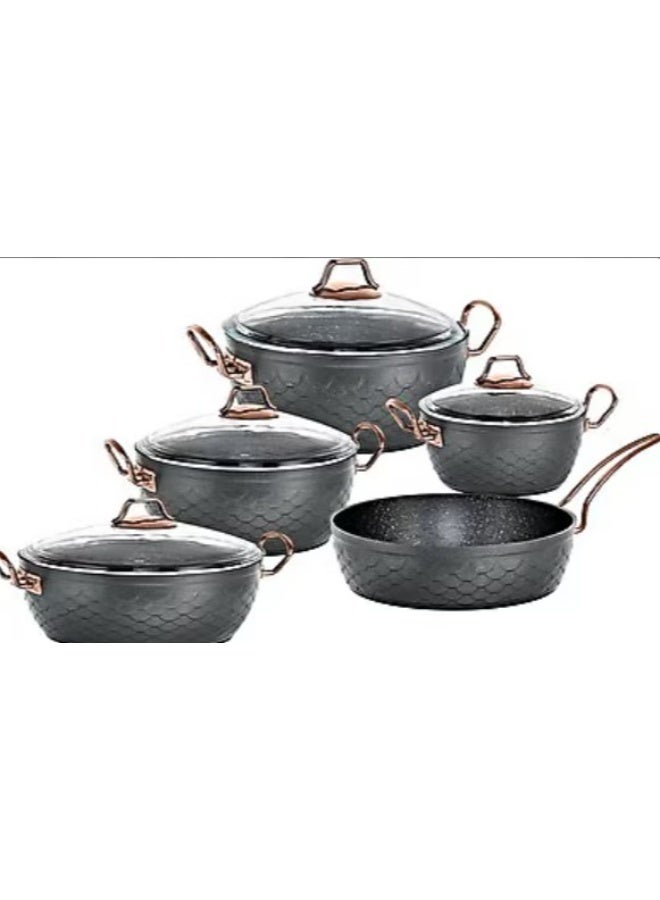 3543 OMS | طقم من 9 قطع على شكل حورية البحر السوداء