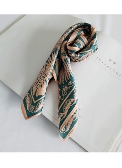 KASTWAVE Silk Scarf for Women, 100% Pure Mulberry Silk, KASTWAVE Thin Small Square Satin Head Scarf, Lightweight Hair Scarf for Sleeping, Neck decoration Summer Gifts 53.3 x 53.3CM(21" x 21")  - Image 2