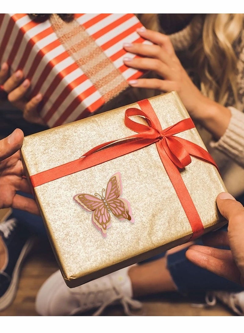 SYOSI Butterfly Cutting Die Set, 3D Metal Carbon Steel Embossing for Card Making, DIY Scrapbook Craft Decoration (2 Pcs) - Image 5