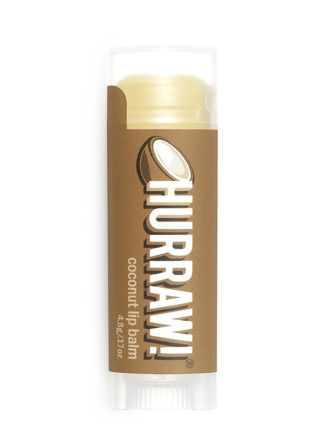 Hurraw! بلسم الشفاه هورراو! بجوز الهند: عضوي، معتمد كفيجن، خالي من القسوة والغلوتين. غير معدل وراثيًا، مكونات طبيعية 100%. خالي من العسل، الشيا، الصويا والنخيل. مصنوع في الولايات المتحدة الأمريكية. - Image 1