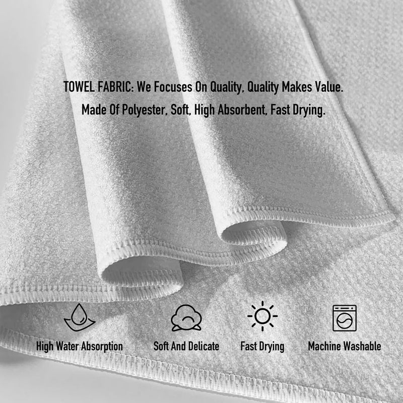 Hcaredee Funny Retro Housewife Kitchen Towels | Exclusive Humorous Pattern | Absorbent Decorative Tea Towels 16x24 Inch 2Pack Microfiber Kitchen Decor Housewarming Gifts for Women Men - Image 4