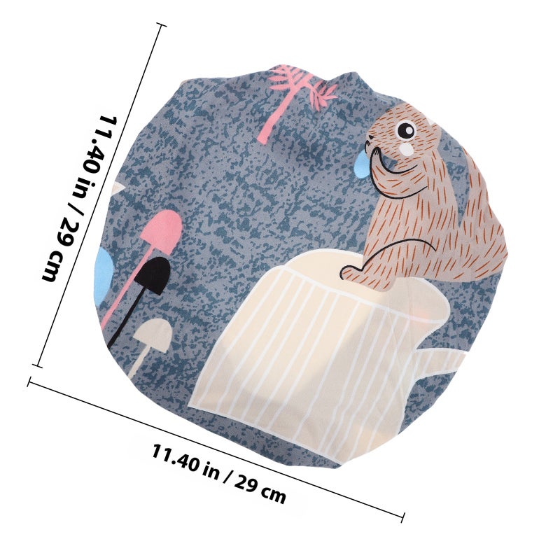 Round Stool Cover Stool Seat Slipcover Stool Cover Makeup Stool Protector - Image 2