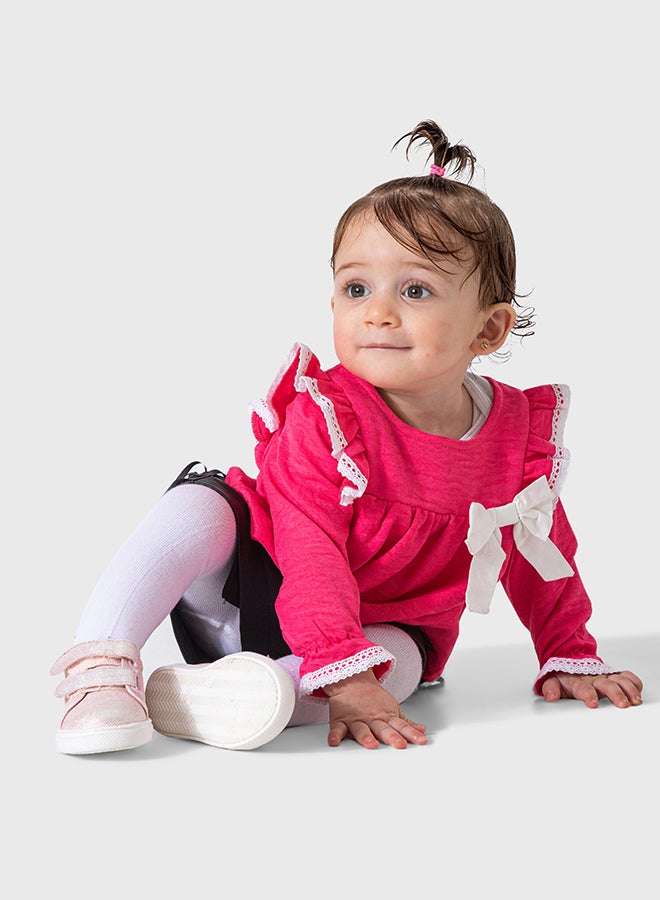 اون كيدز بلوزة كتان للبنات أطفال صغار - Image 2